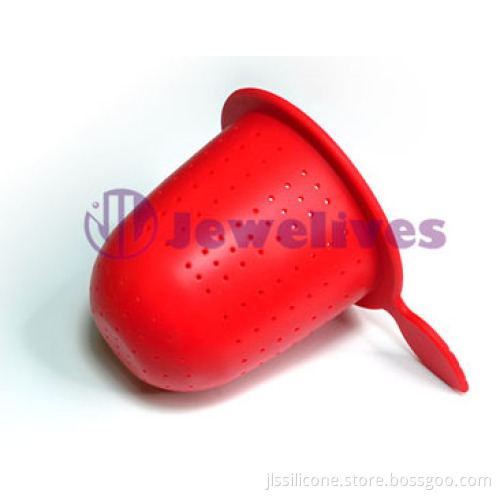 Food Grade Silicone Tea Strainer Lovely Design 